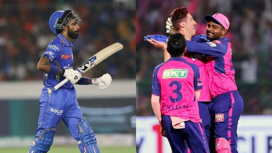 MI vs RR IPL Live Score 2024, Mumbai Indians vs Rajasthan Royals